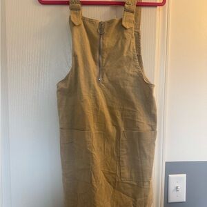 HYFVE Corduroy Tan Zip-Up Vest